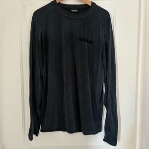Jacquemus Navy Long Sleeve Top